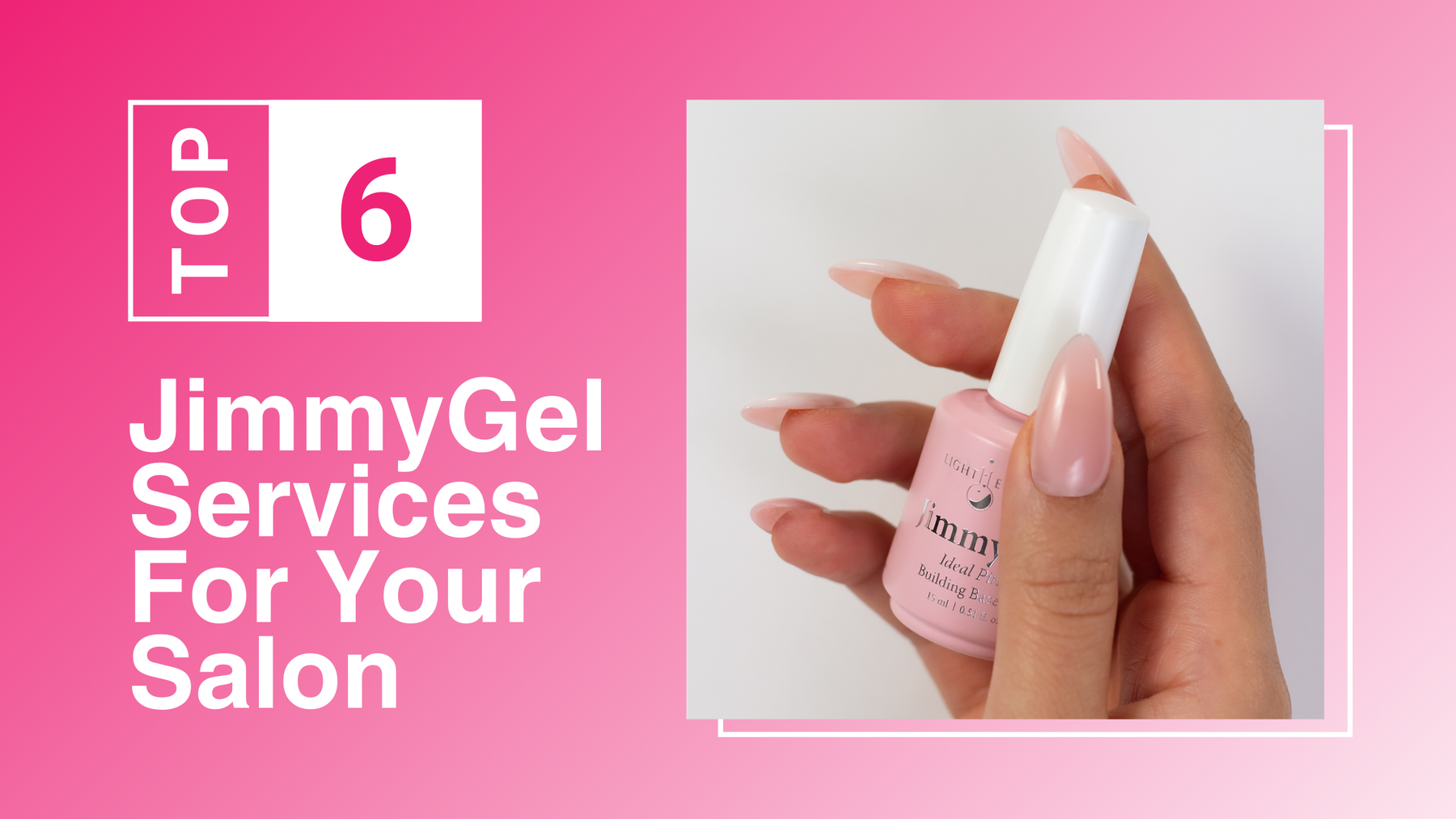 Speed, Strength, Simplicity: A Full JimmyGel Menu for Your Salon