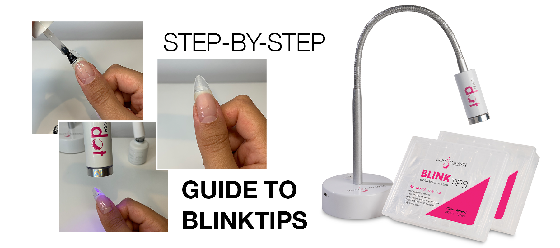 Easy Step-by-Step Press On Tutorial | How To: Fill Application using LE's New BLINKTips