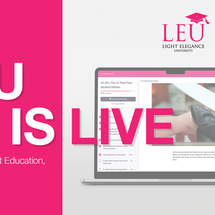Light Elegance Launches LEU 2.0 – The Ultimate Nail Education Experience