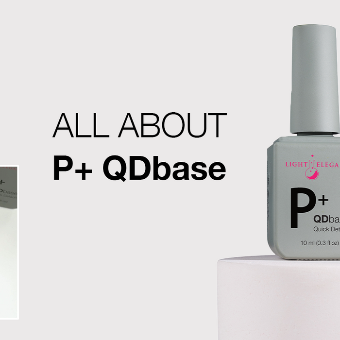 All About P+ QDbase | Soak-Off Base Coat | HEMA Free Gel Polish