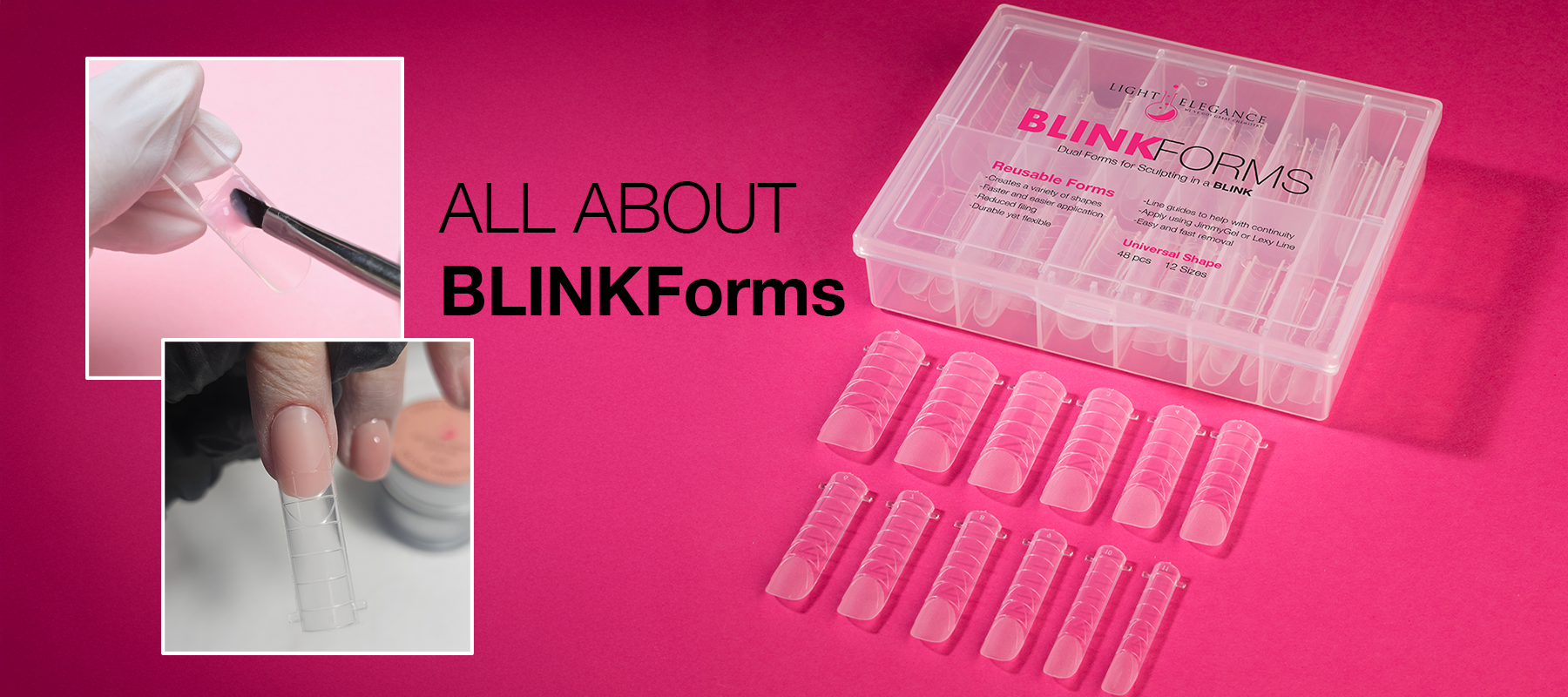 BLINKForms Reusable Dual Forms | Step-by-Step Tutorial with Lexy Line Builder Gel