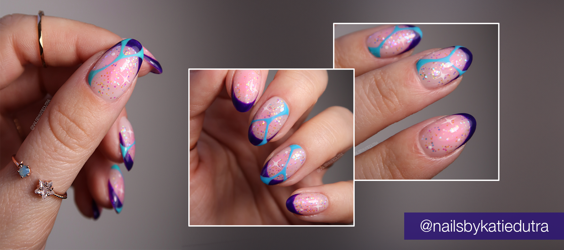 Out of This World Nail Art Tutorial by Katie Dutra