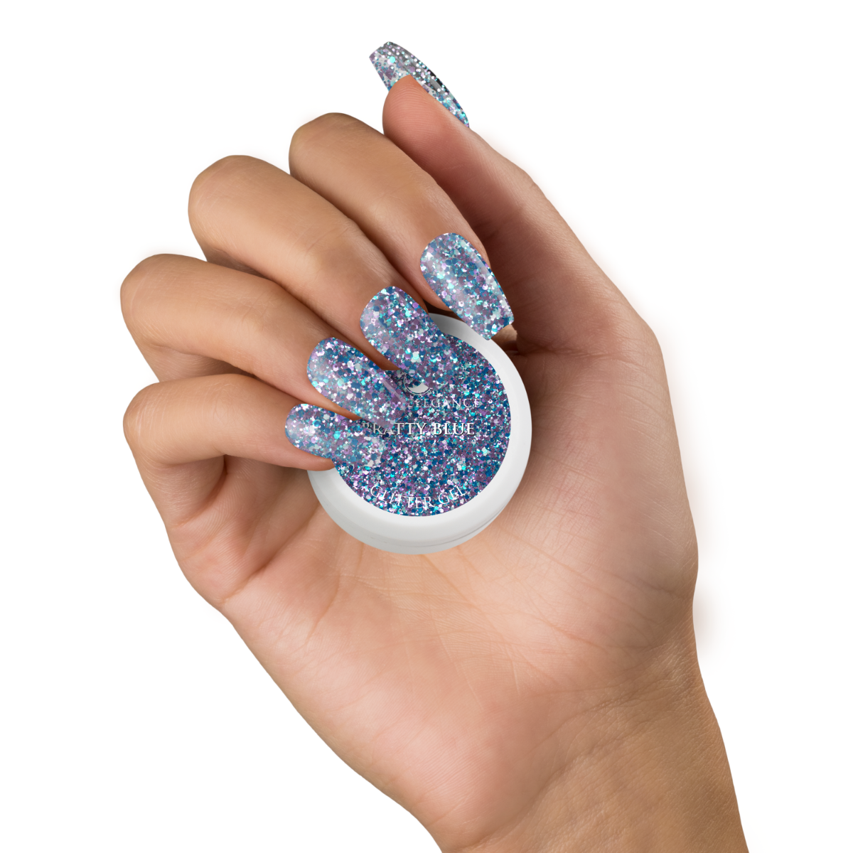 Bratty Blue Glitter Gel 10 ml