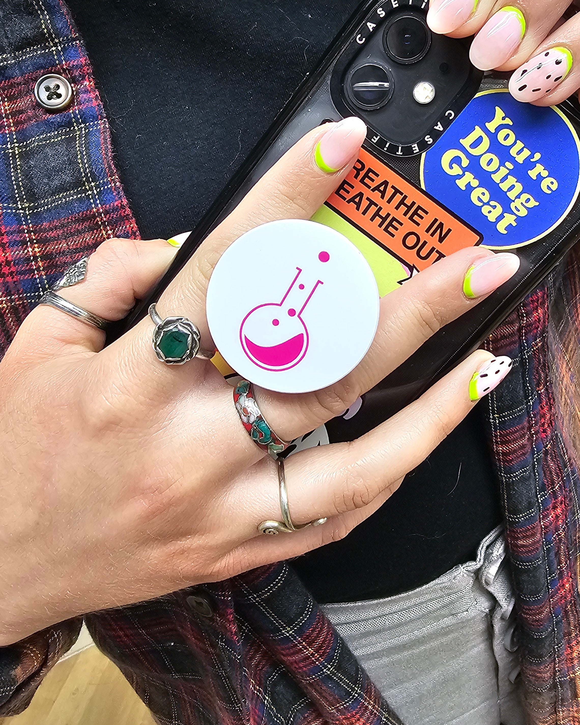 Pop Phone Grip For Cell Phone One Piece Going Merry Cute Pop Phone