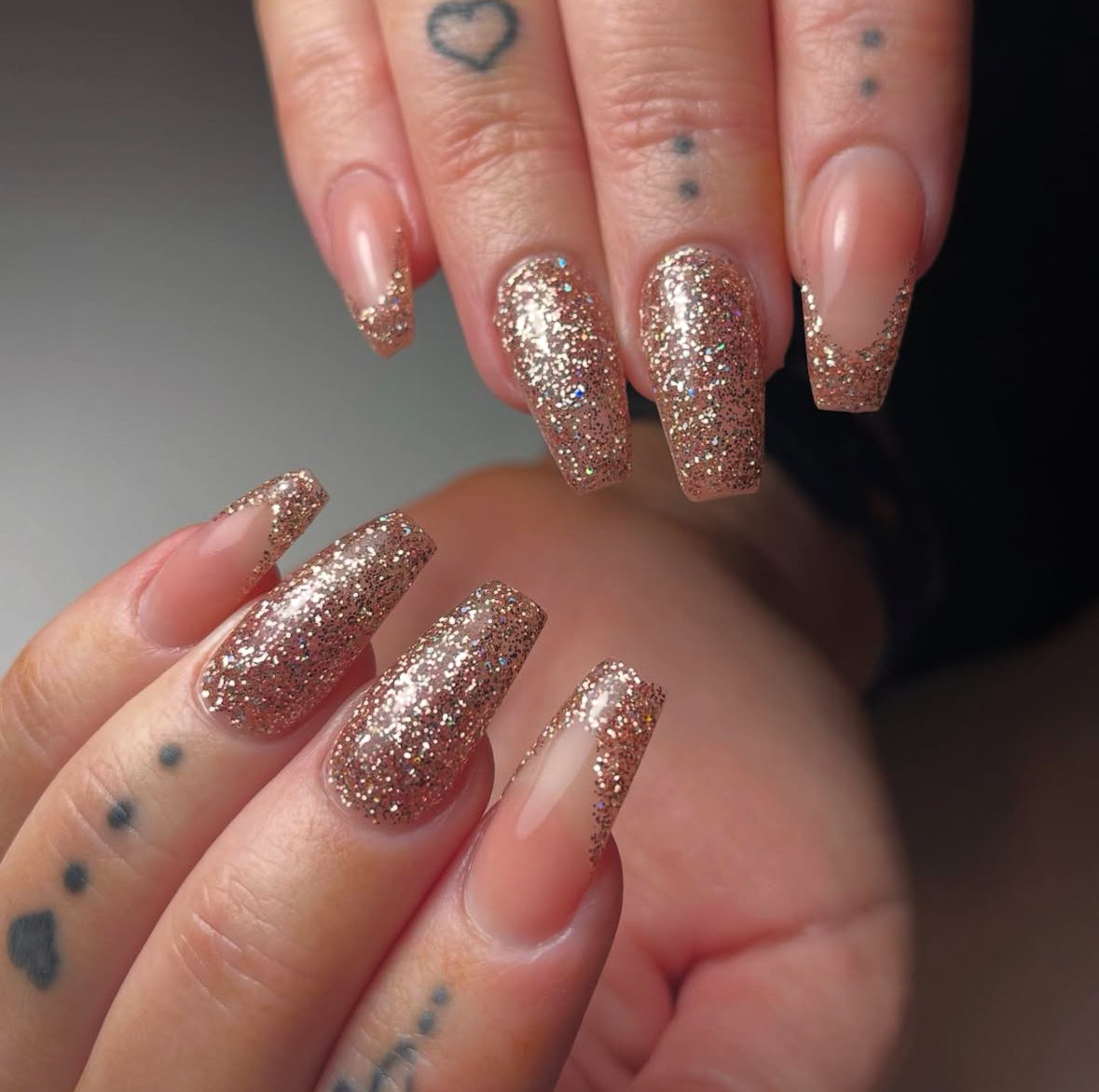 P+ Champagne Glitter Gel Polish 10 ml