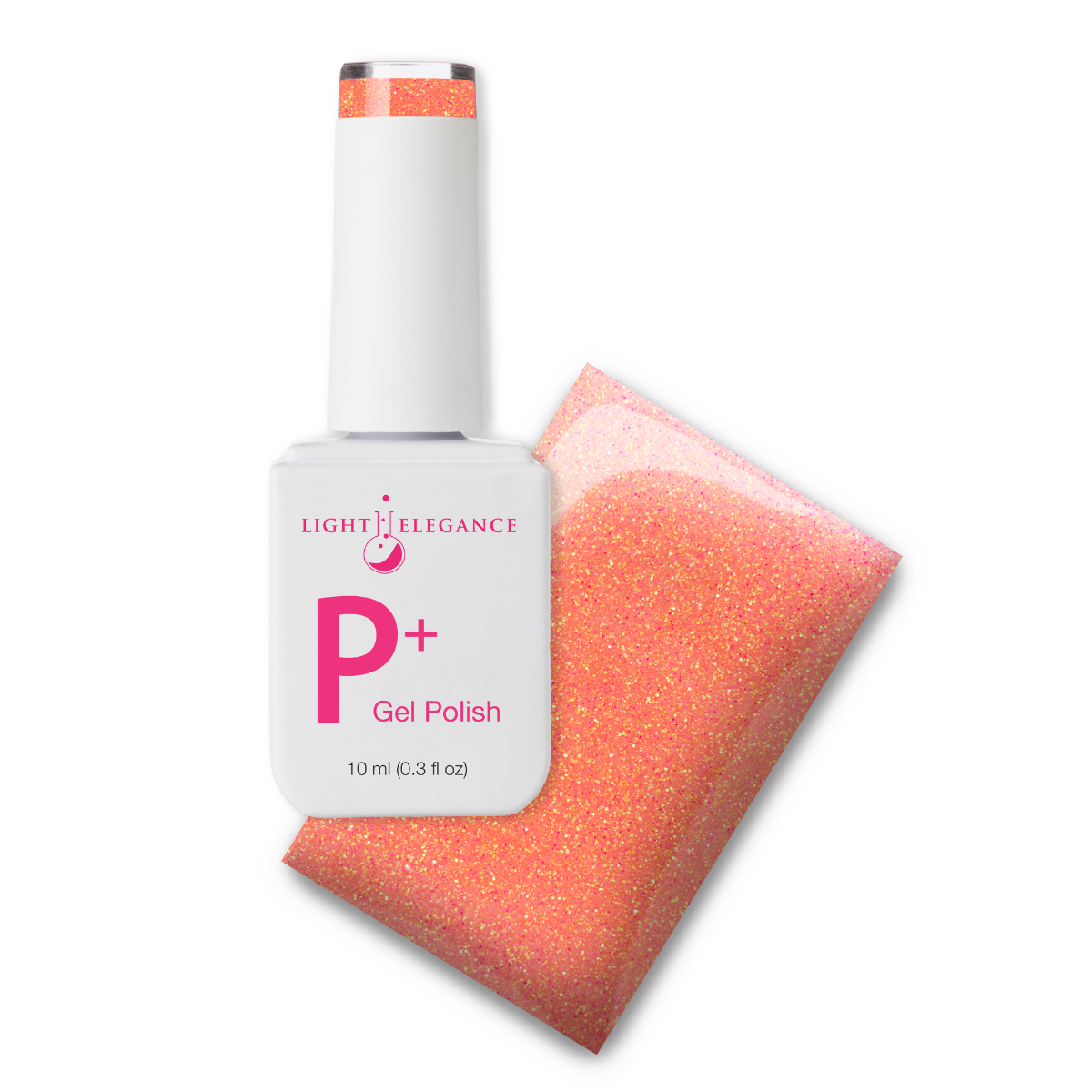 P+ Orange Crush Glitter Gel Polish 10 ml