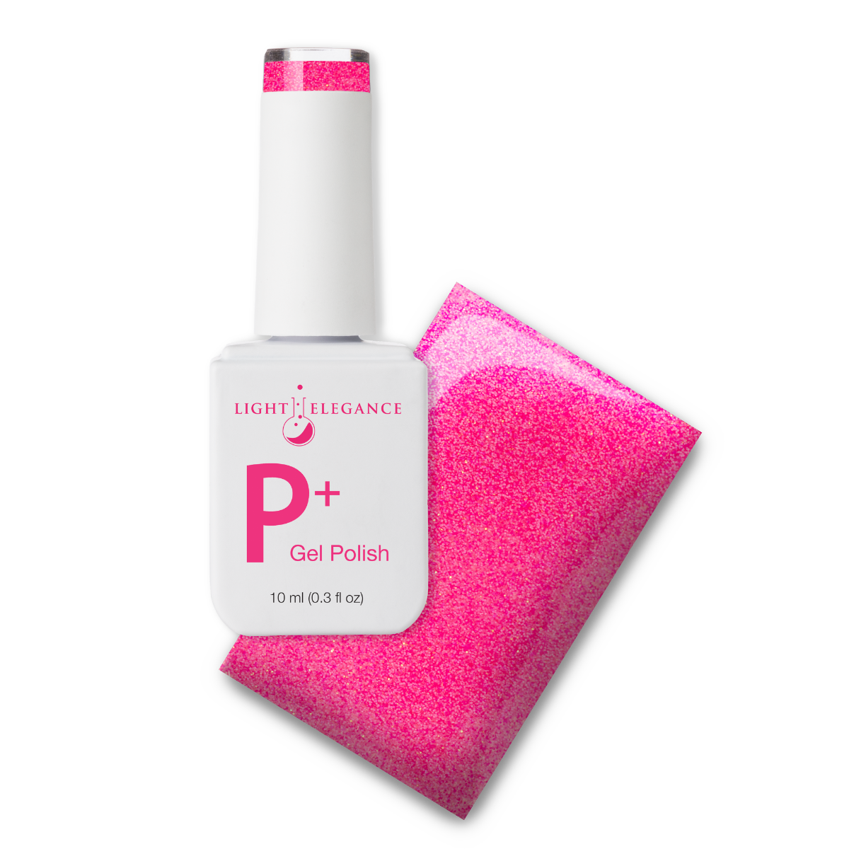 P+ Pinch Me Pink Glitter Gel Polish 10 ml