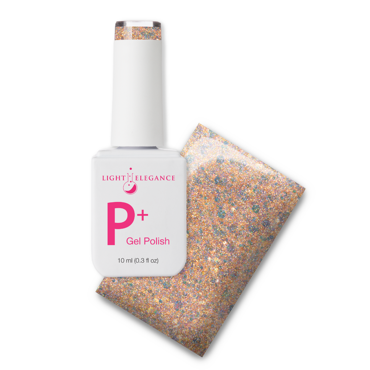 P+ Sandy Bottoms Glitter Gel Polish 10 ml