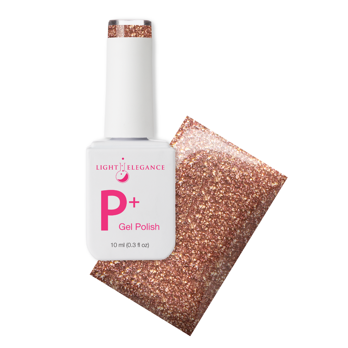 P+ She's My Golden Nugget Glitter Gel Polish 10 ml