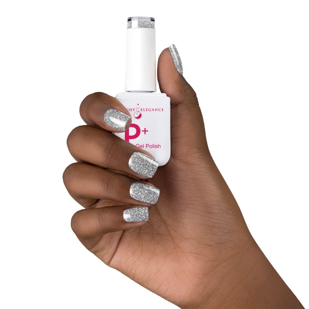 P+ Sterling Glitter Gel Polish 10 ml