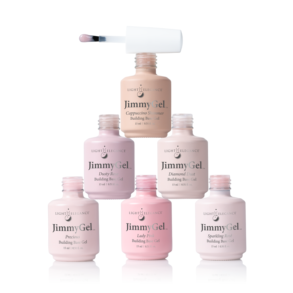 6 NEW Pink JimmyGels Bundle — Light Elegance