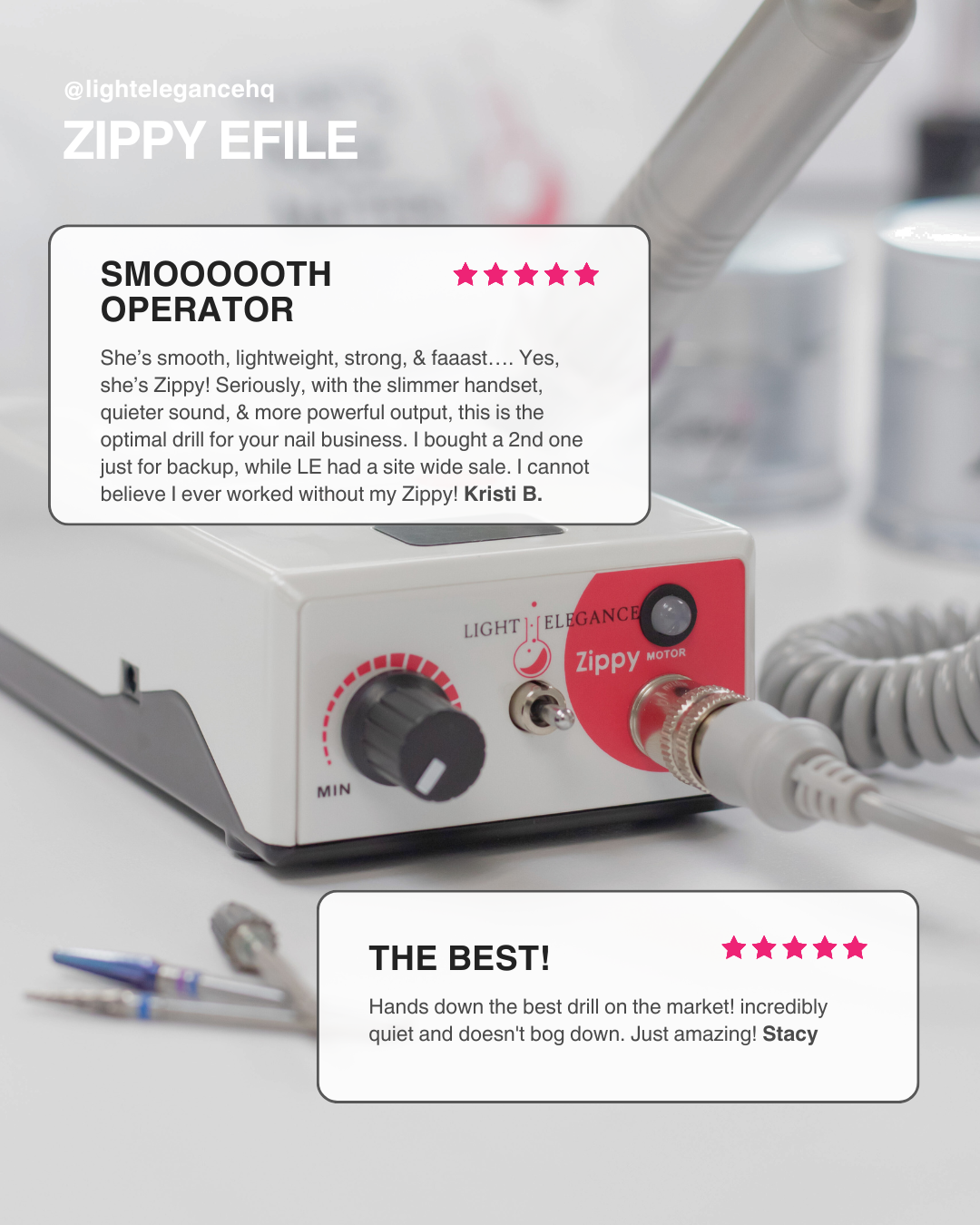 エリクシール Zippy Gen2 Electric File — Light Elegance エリクシール Zippy Gen2 Electric File — Light Elegance