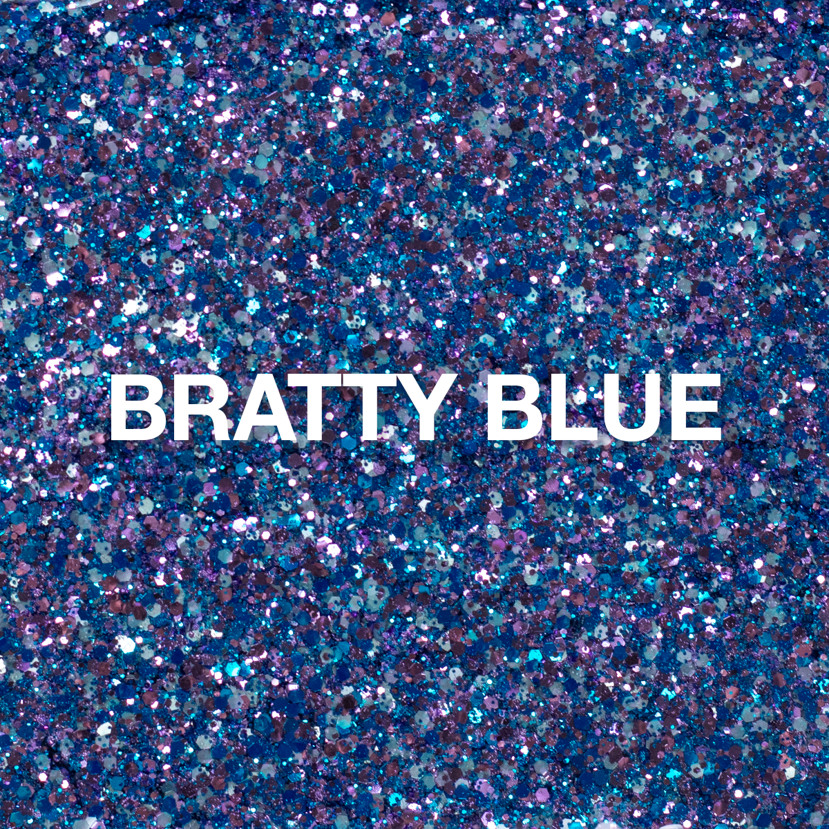 Bratty Blue Glitter Gel 10 ml