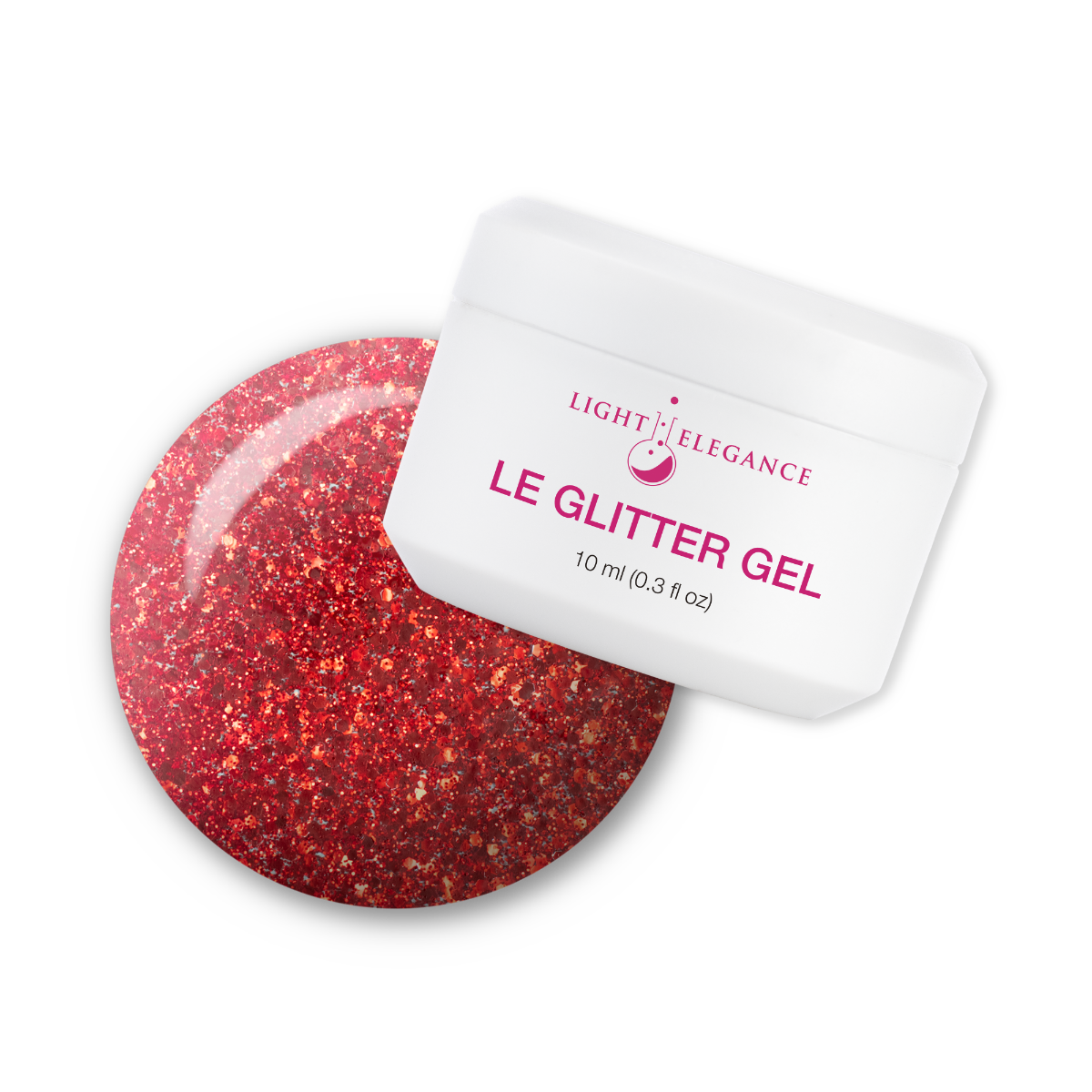 Little Red Sled Glitter Gel 10 ml