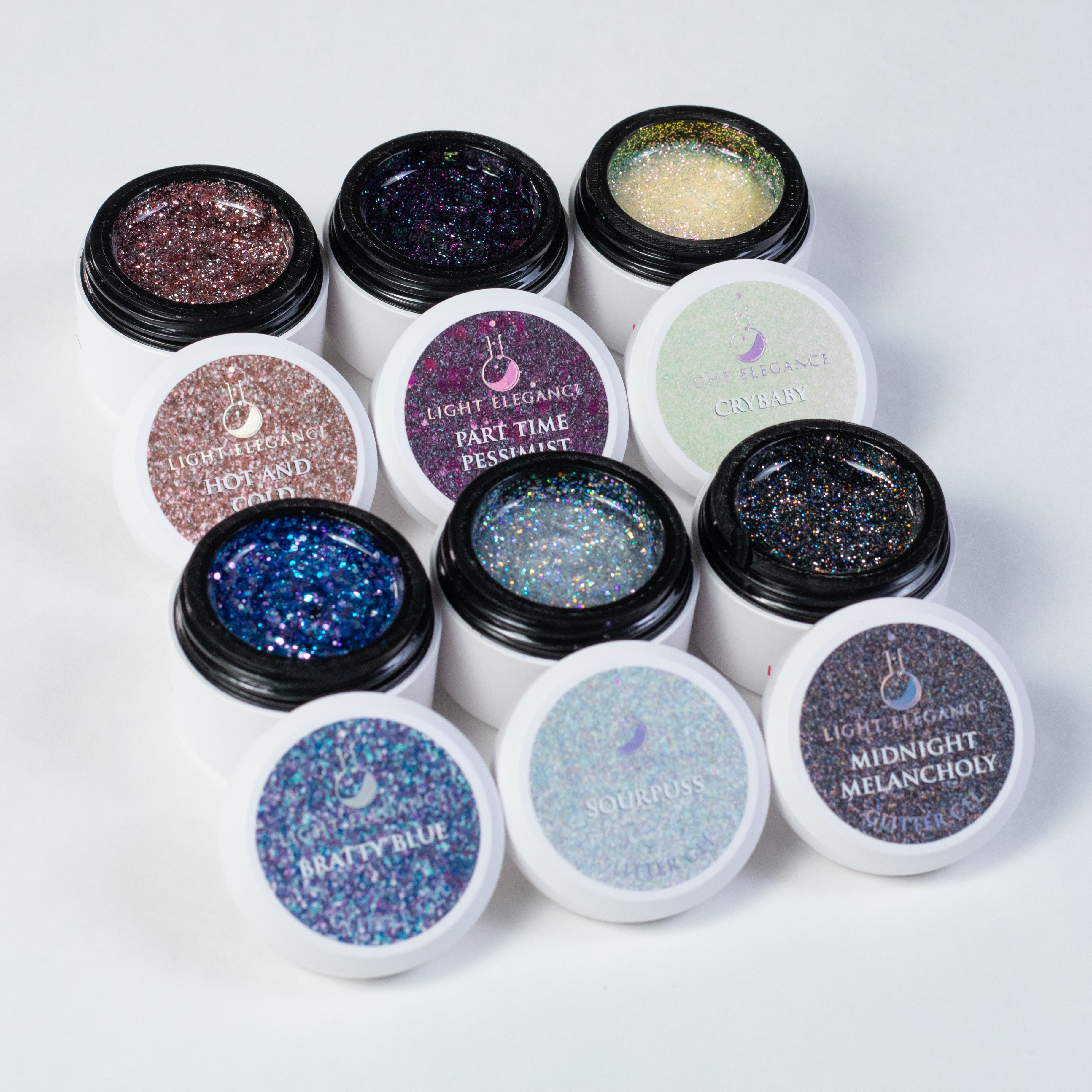 NEW Moody Glitter Gel Collection