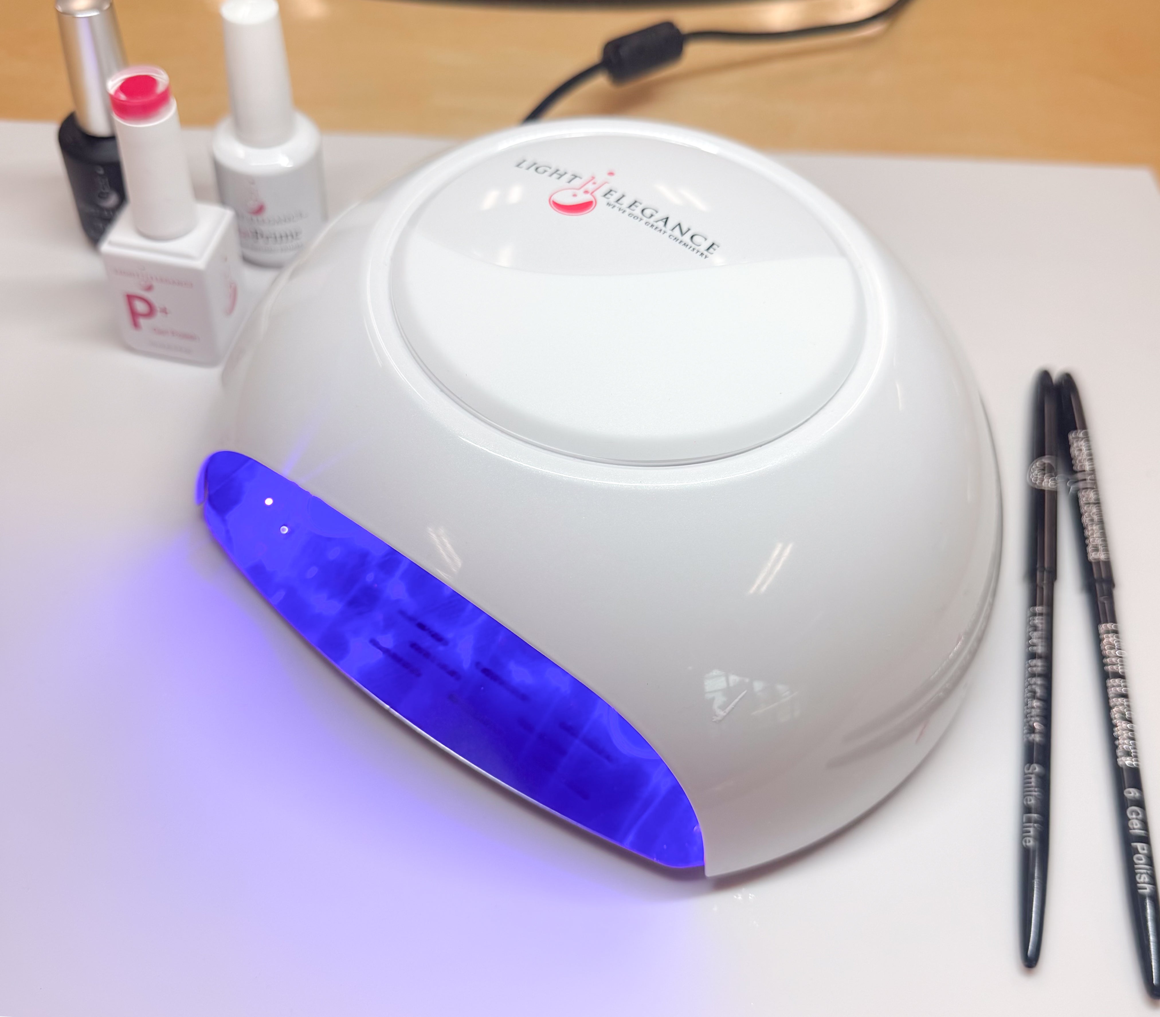 LEDdot White Silicone Hand Pad