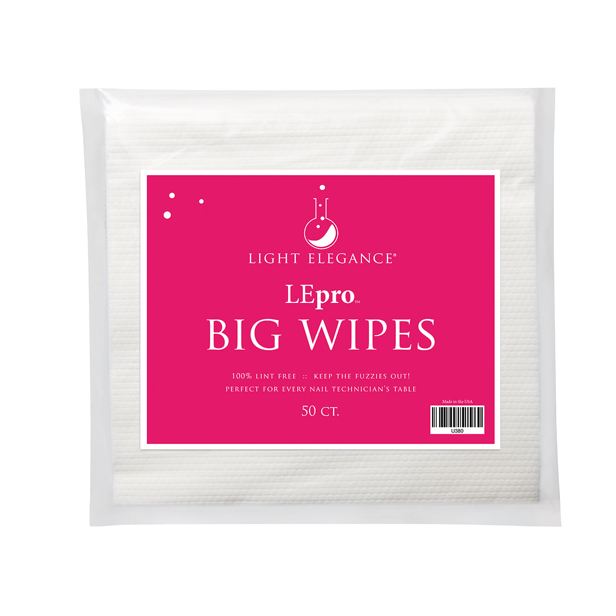 PINK LINT-FREE WIPES